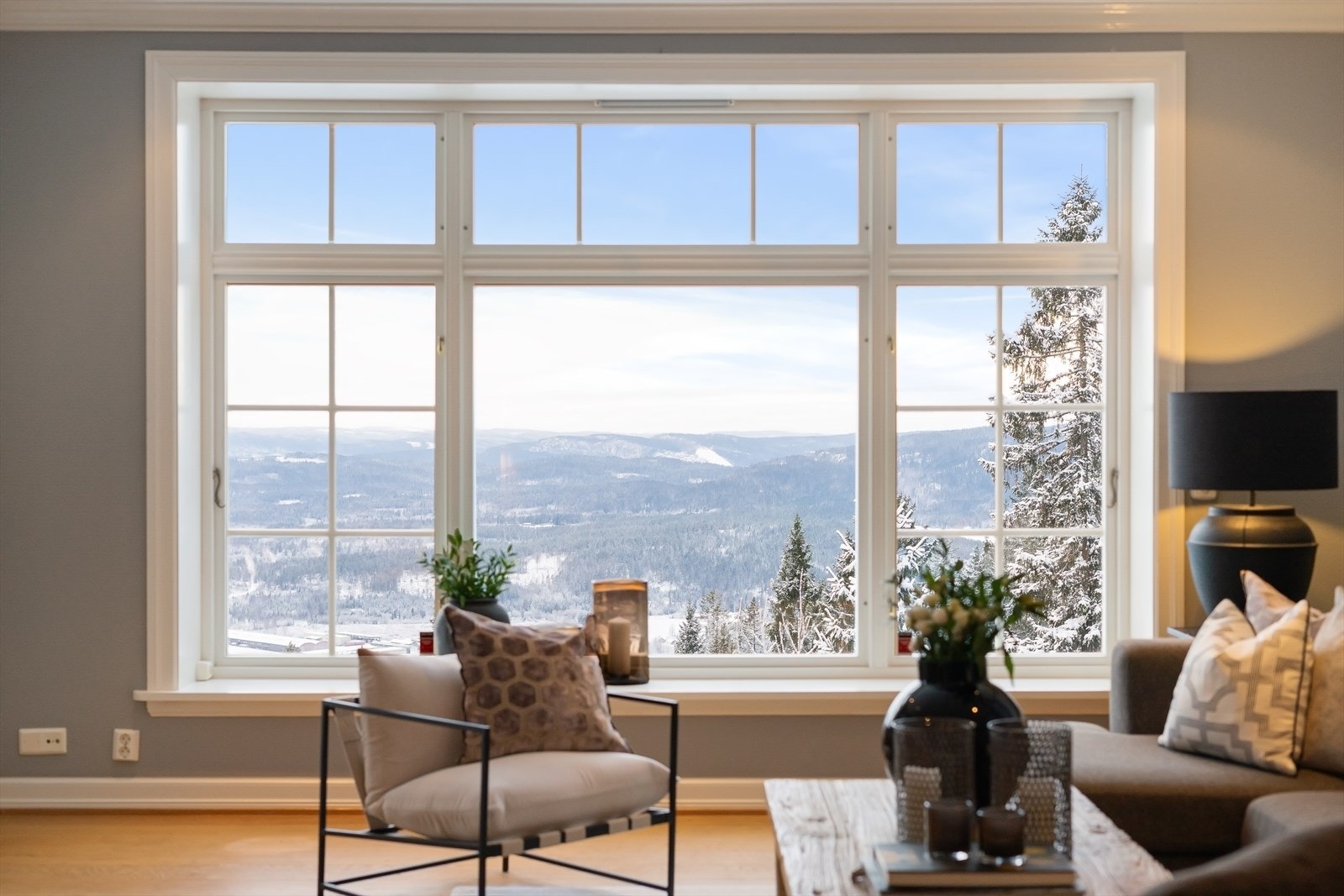 Vinterutsikt Galleribilde