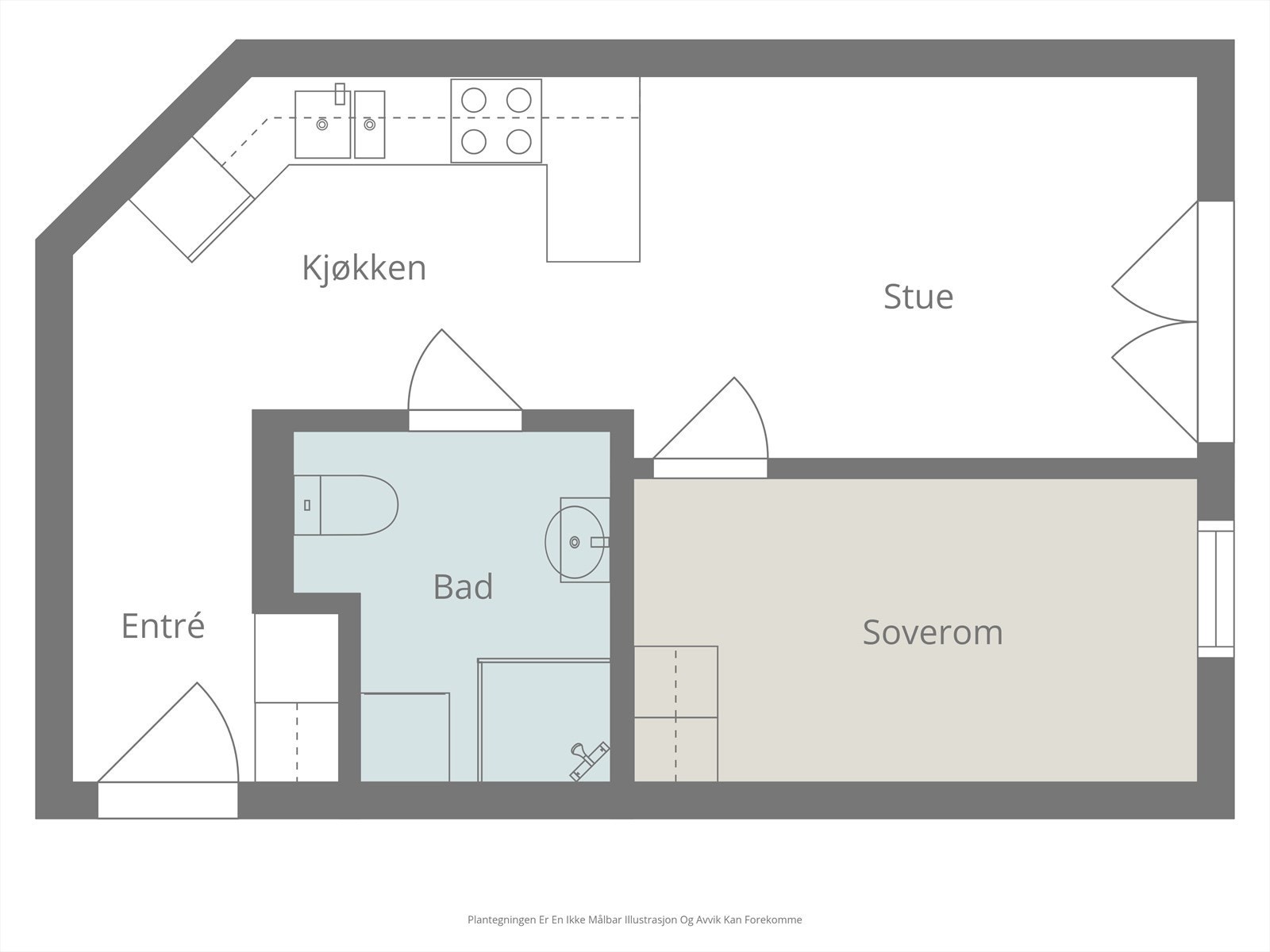 - Plantegning - Galleribilde