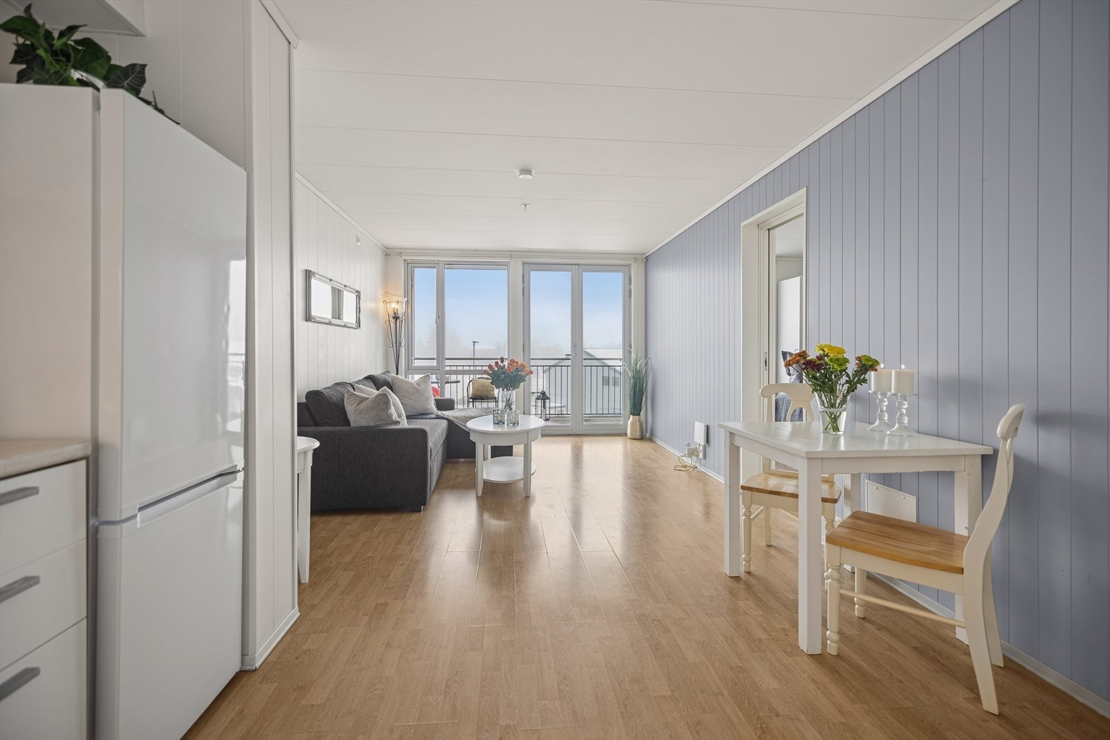 Borettslaget har IN-ordning for hovedlånet, som gir mulighet for å redusere felleskostnader ved innfrielse. Galleribilde