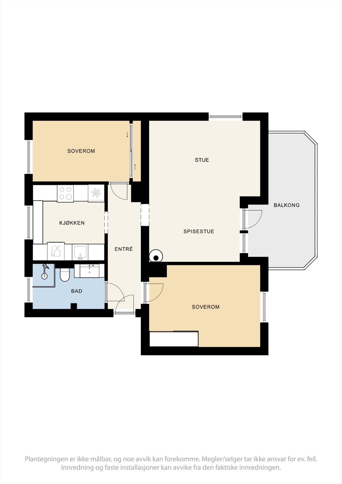 Plantegning. Galleribilde