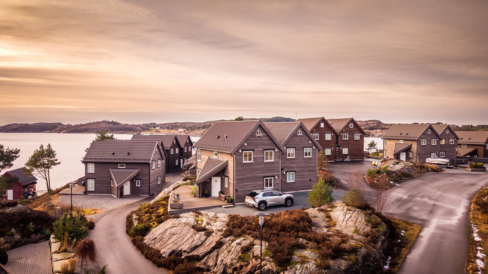 Det er også avsatt område til gjesteparkeringer på fellesområdet Galleribilde