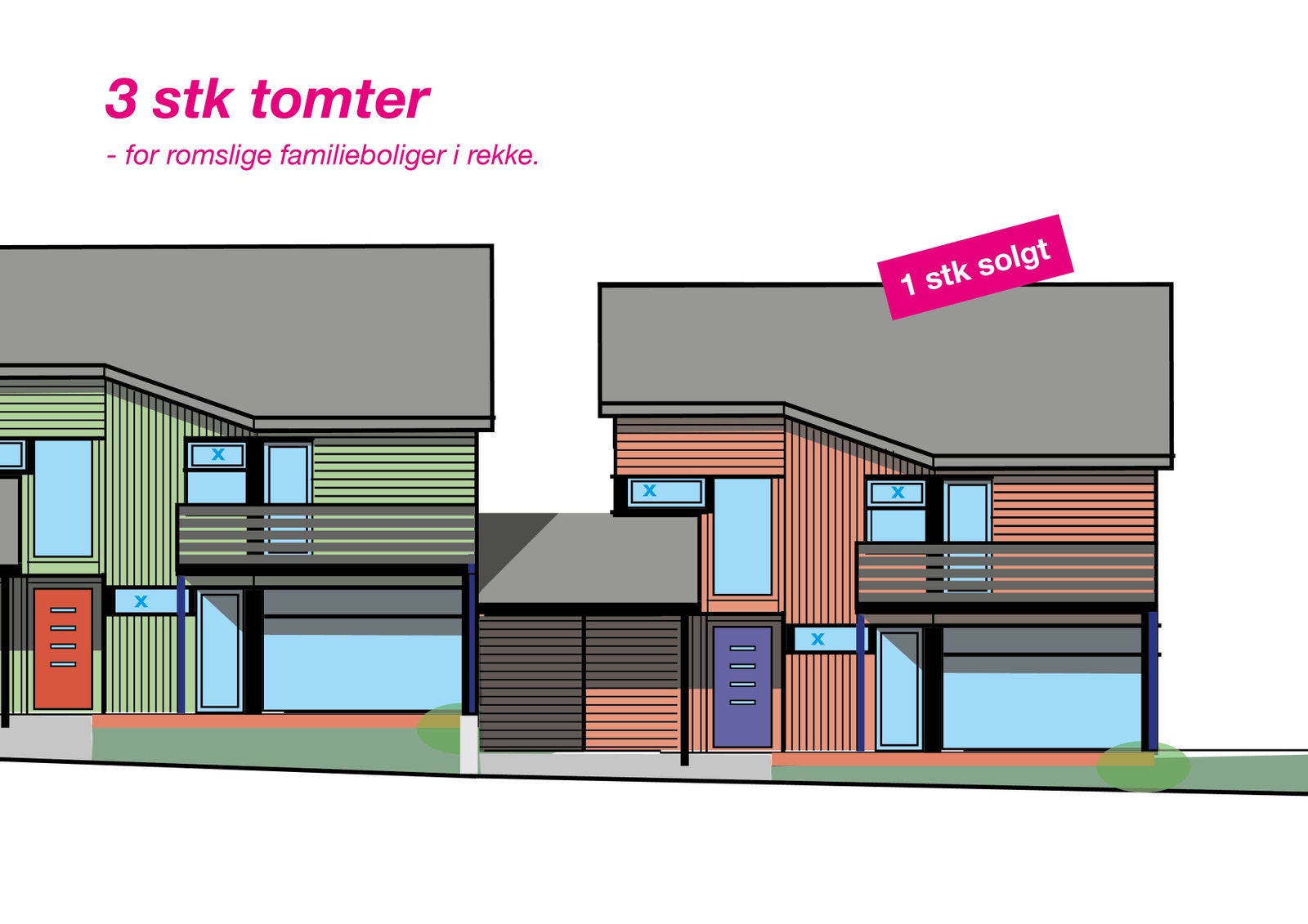 Ta kontakt for en god husprat. Fast tomtepris og prosessen videre blir et felles utspill mot byggefirma. Galleribilde
