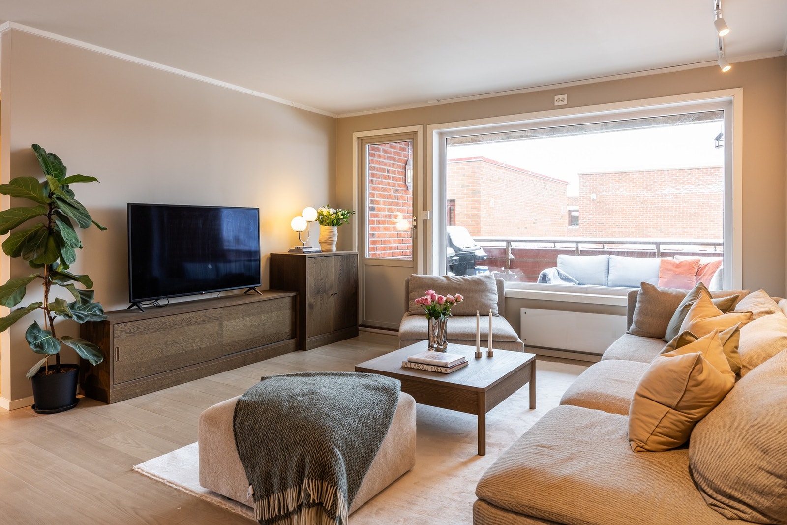 Legg merke til de moderne og lune fargevalgene Galleribilde