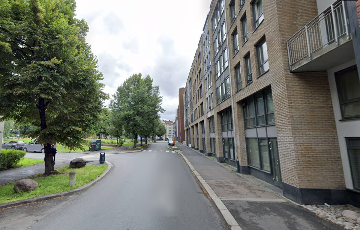 Bygget sett fra Jens Bjelkes gate Galleribilde