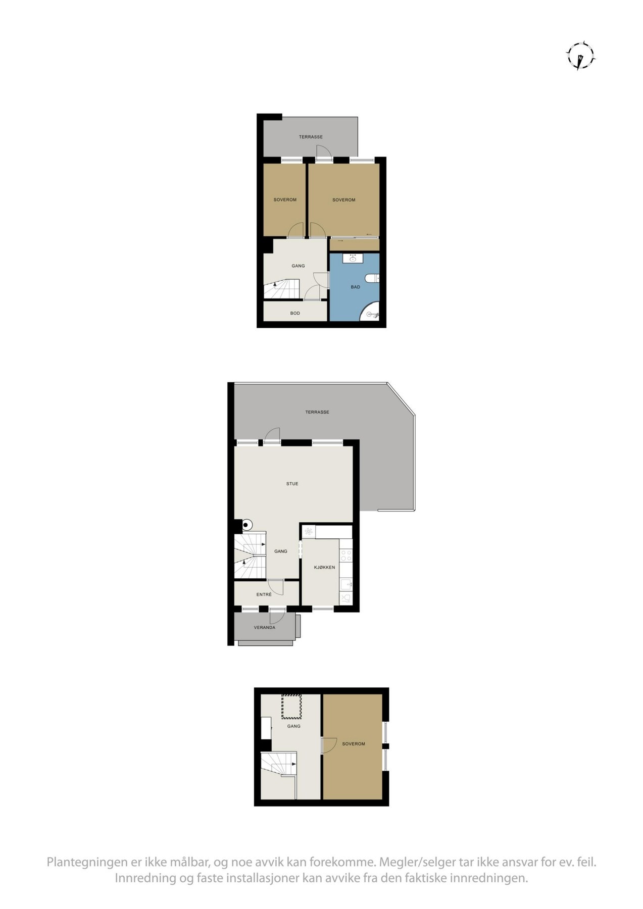 Plantegninger samlet. Galleribilde