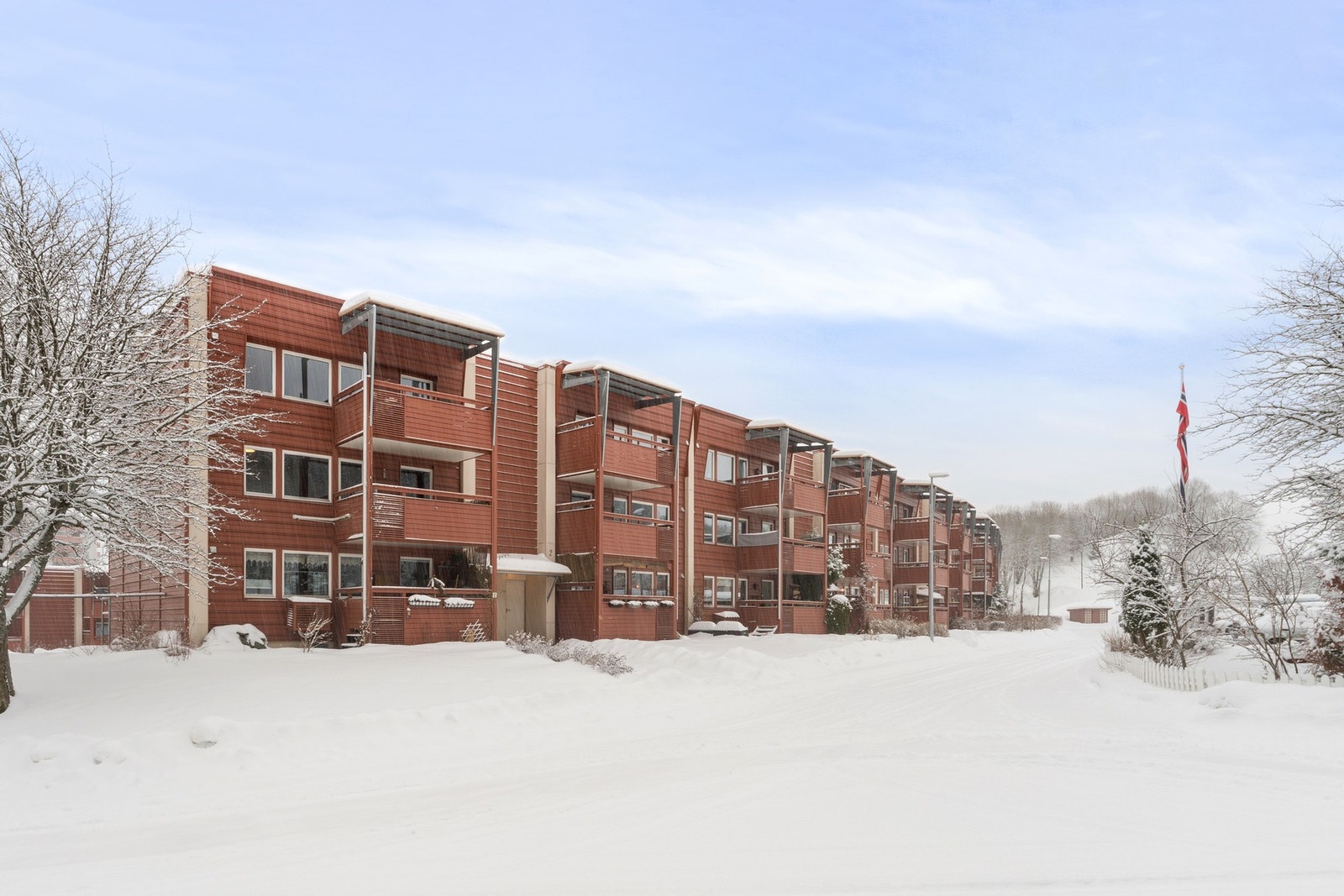 Fra leiligheten er det gangavstand til det man behøver i hverdagen. Galleribilde