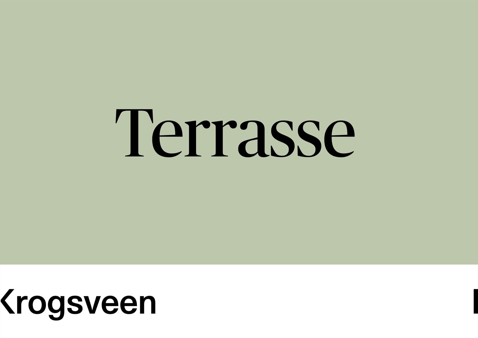 Terrasse Galleribilde