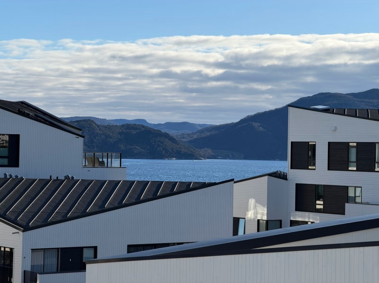 Utsikt fra stuen Galleribilde