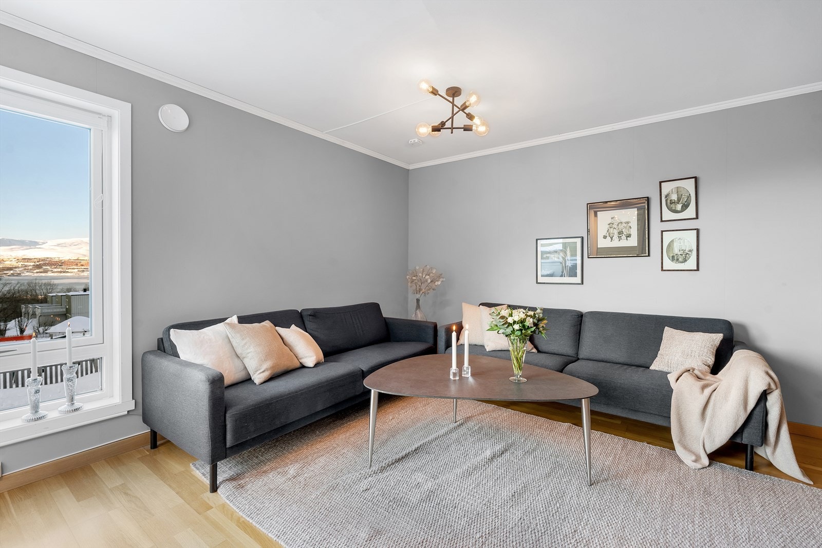 Lun og trivelig sofakrok- perfekt for avslapning. Galleribilde