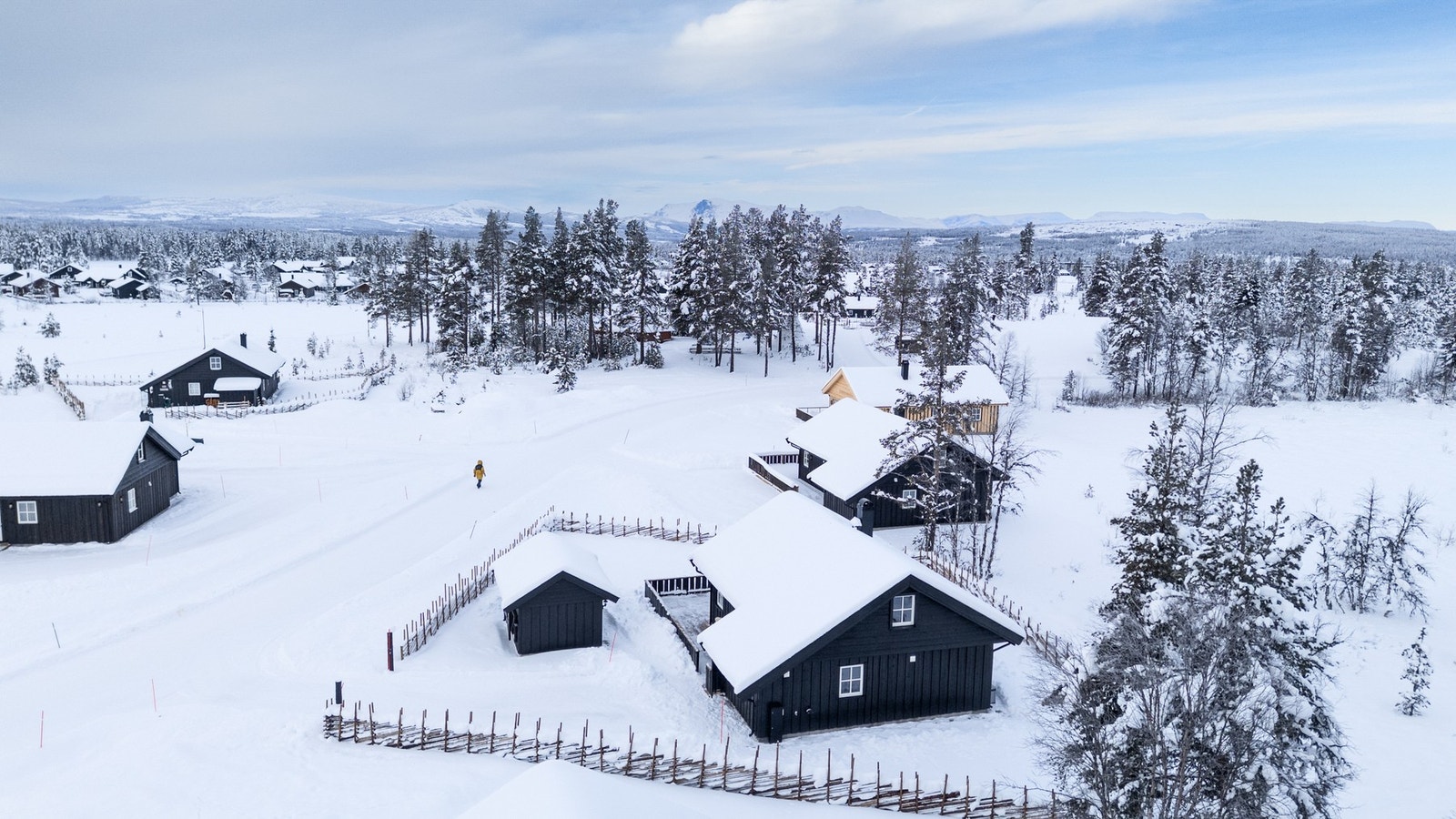 Ypperlig beliggenhet for deg som ønsker det gode hytteliv med nærhet til allsidig turområde - alle årstider Galleribilde