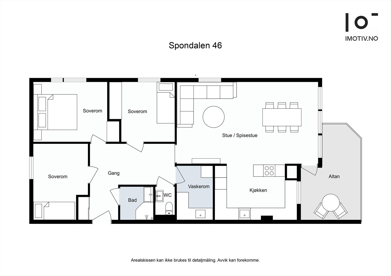 Illustrert plantegning. Galleribilde
