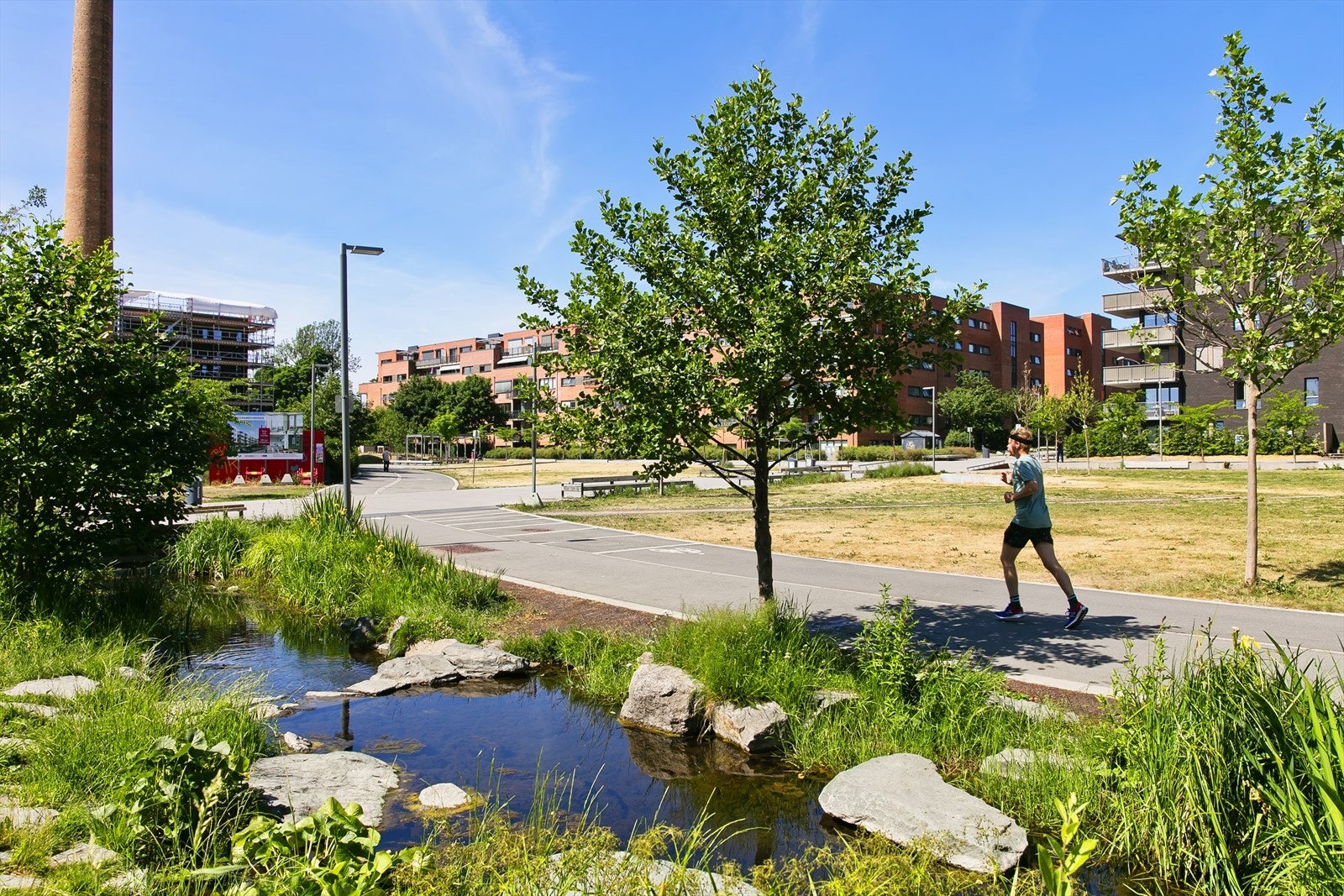 Ensjø har også en rekke turmuligheter i nærområdet, ypperlig både for barn og voksne, og de treningsglade. Galleribilde