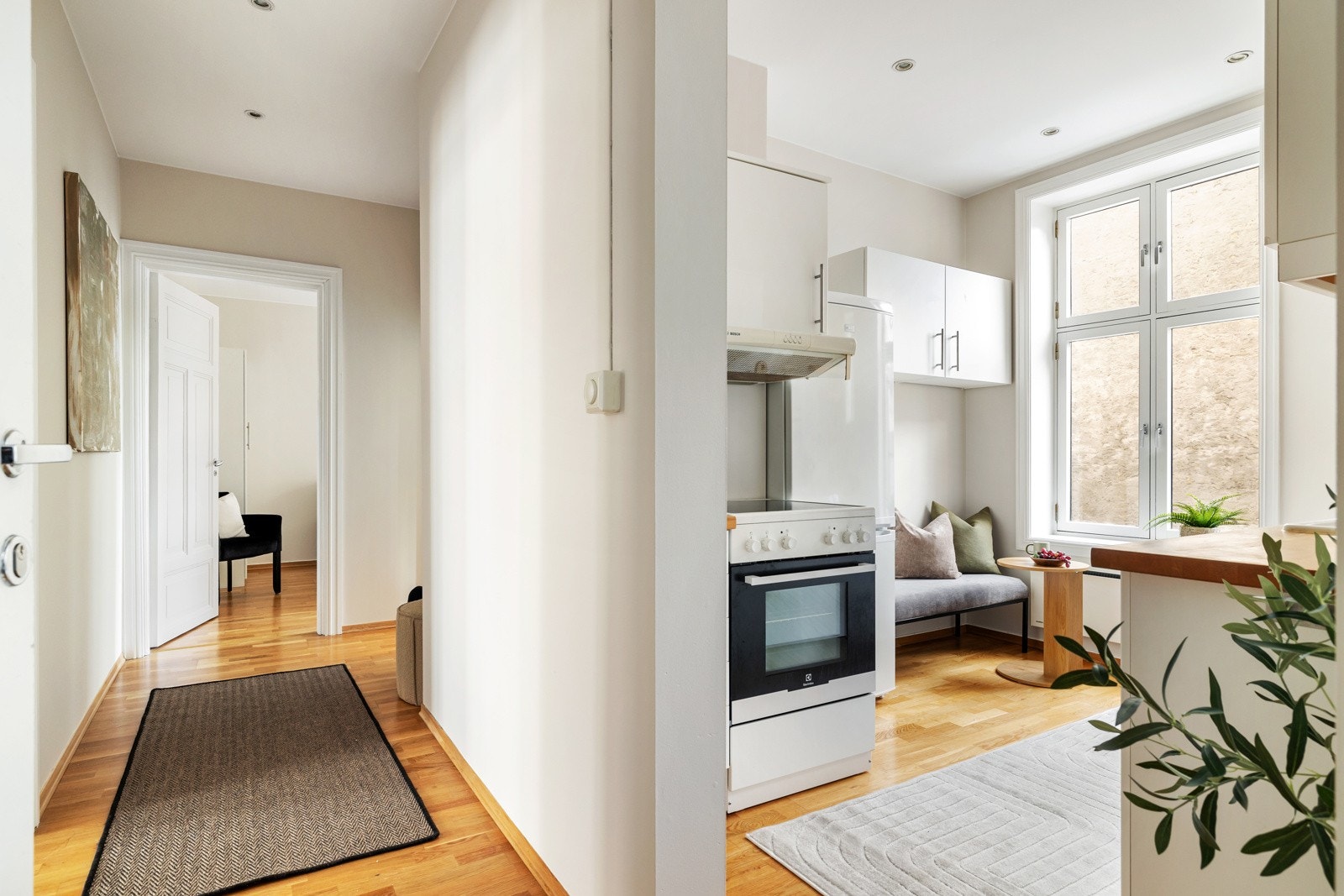 Med leiligheten får du kvaliteter som TV/bredbånd inkl i fellesutgiftene Galleribilde