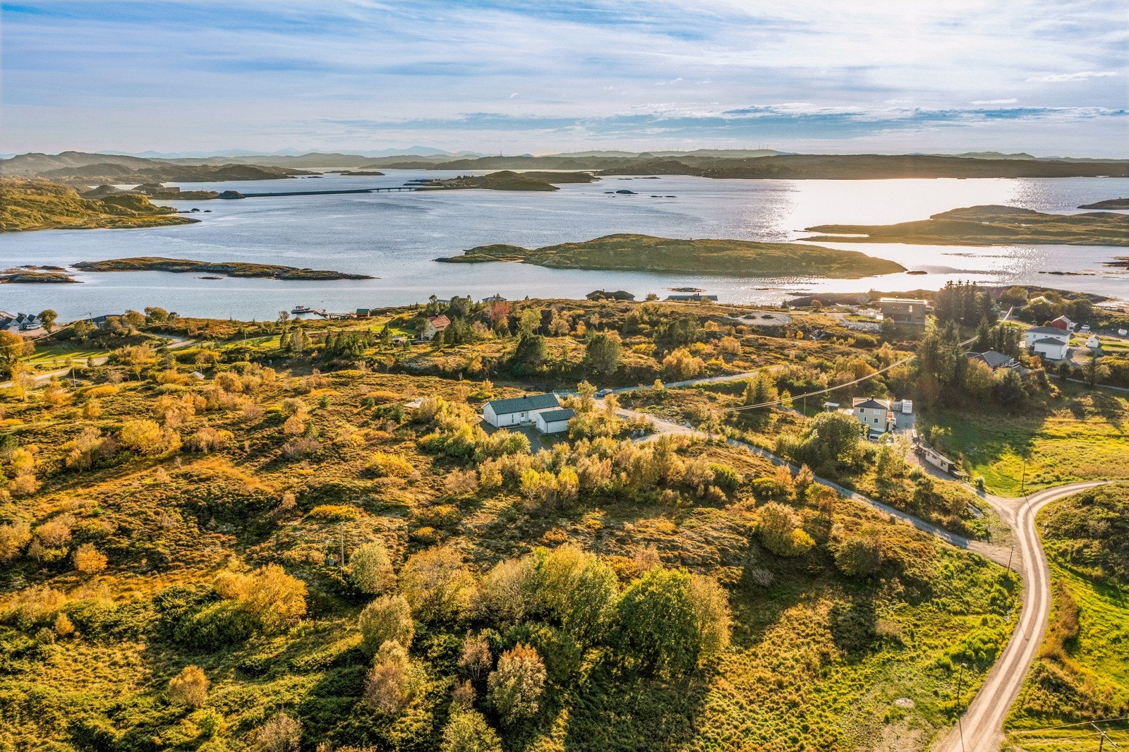 Godkjent reguleringsplan hvor alle tomter er regulert til boligformål. Galleribilde