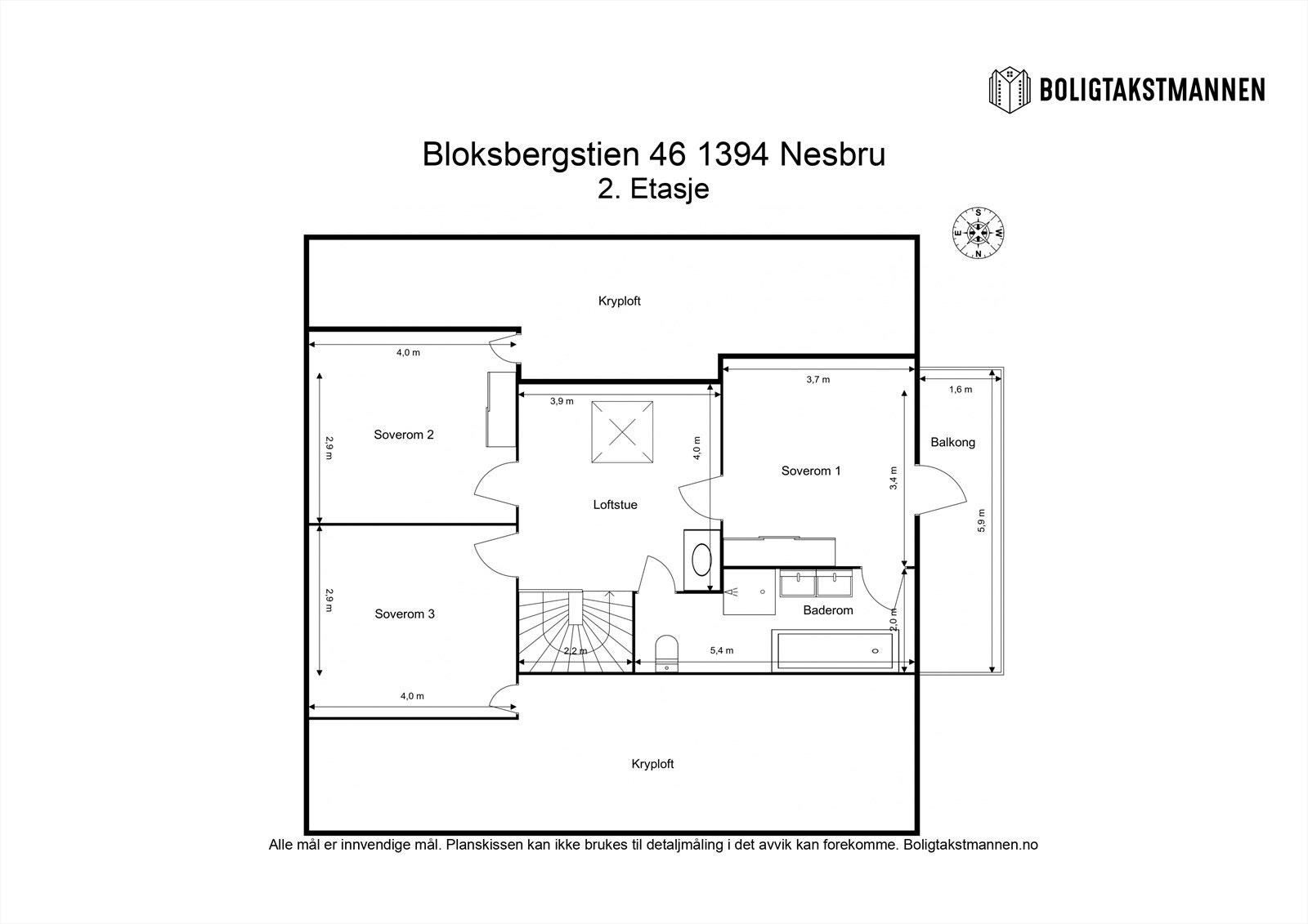 2. Etasje. Galleribilde