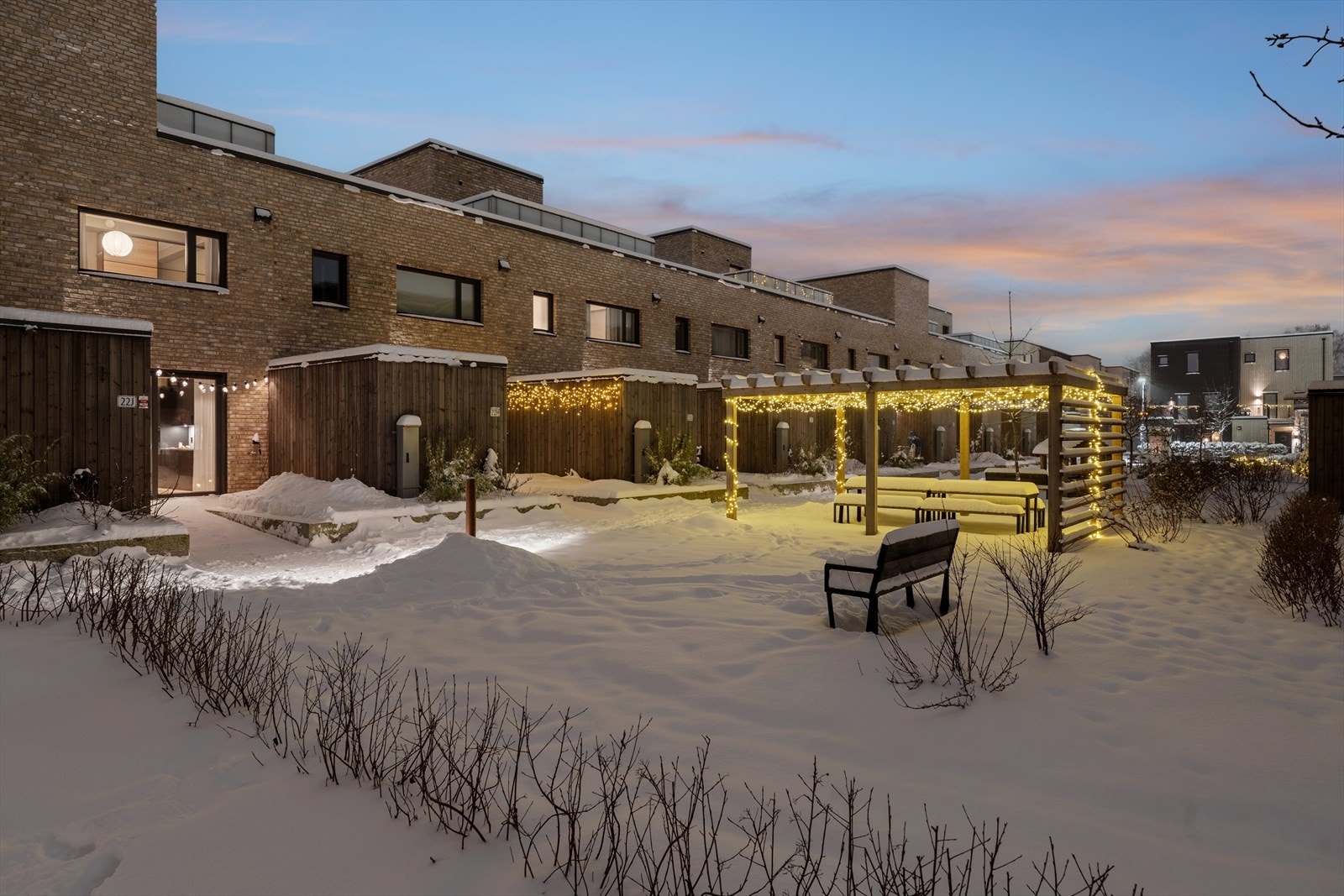 Proffen Hageby har en attraktiv og sentral beliggenhet med koselig fellesareal Galleribilde