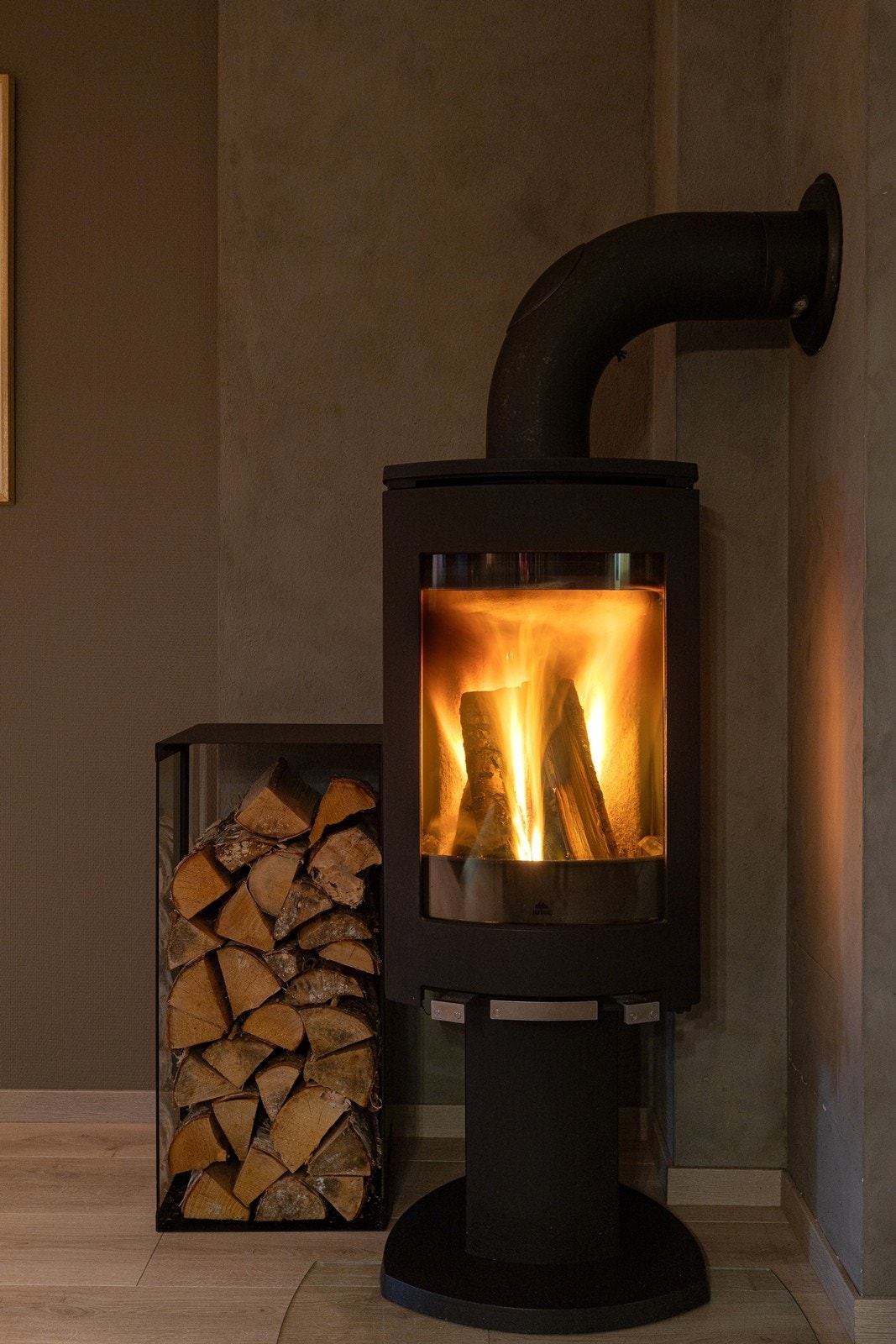 Lun kveldsstemning. Galleribilde