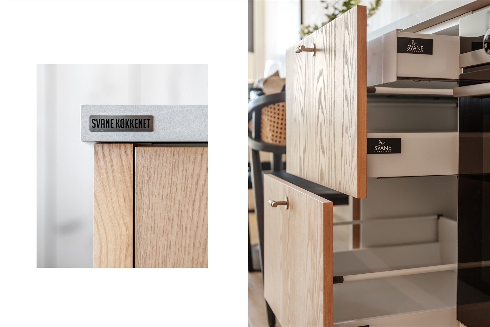 Med innredningen er det lagt vekt på smarte løsninger for oppbevaring, som skuffer med innredning, integrerte løsninger og god utnyttelse av plassen. Galleribilde