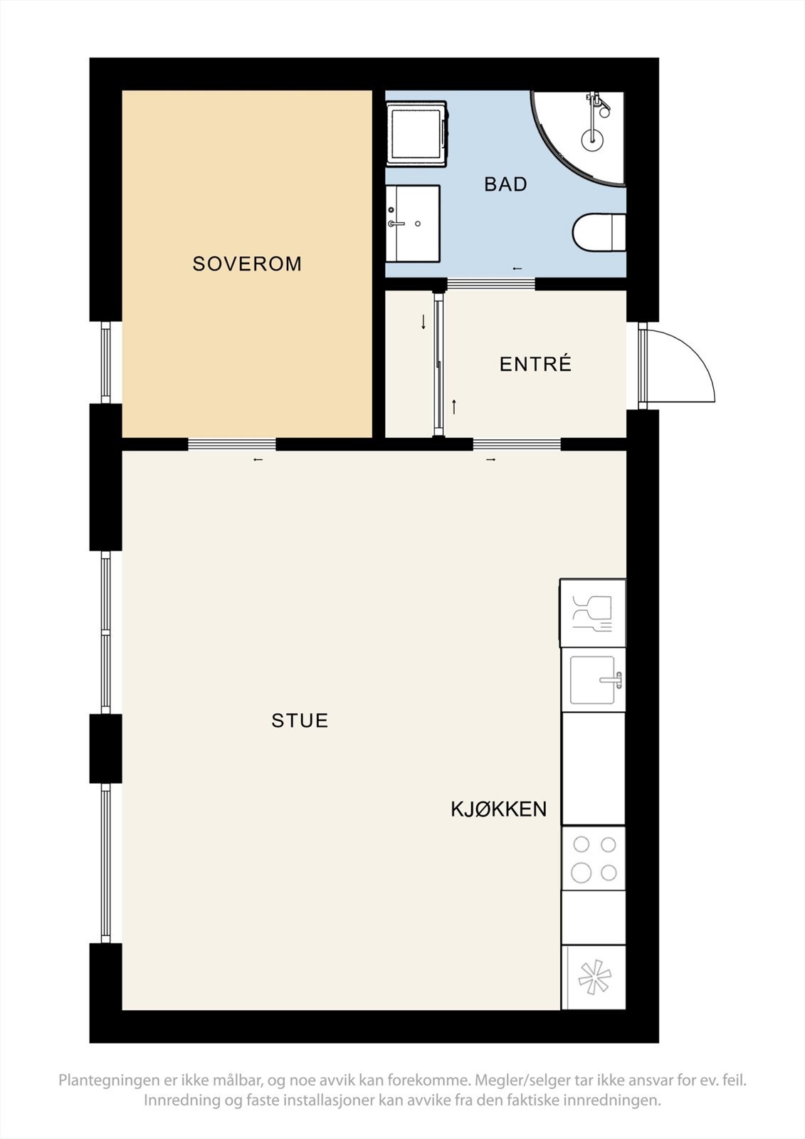 Plantegning. Galleribilde