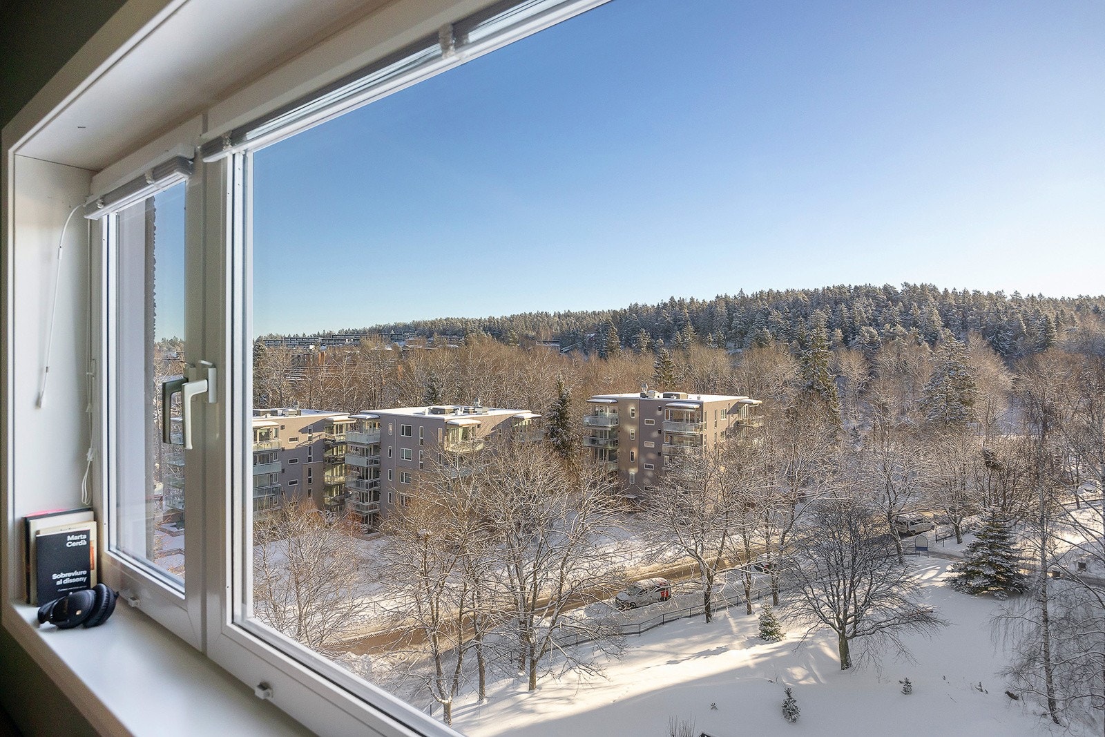 Utsikt fra spisestue Galleribilde