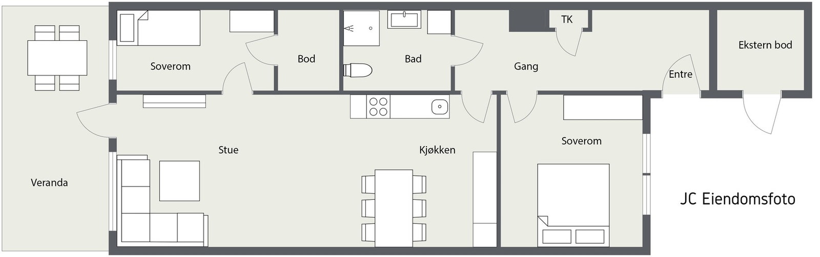 2d plantegning. Galleribilde
