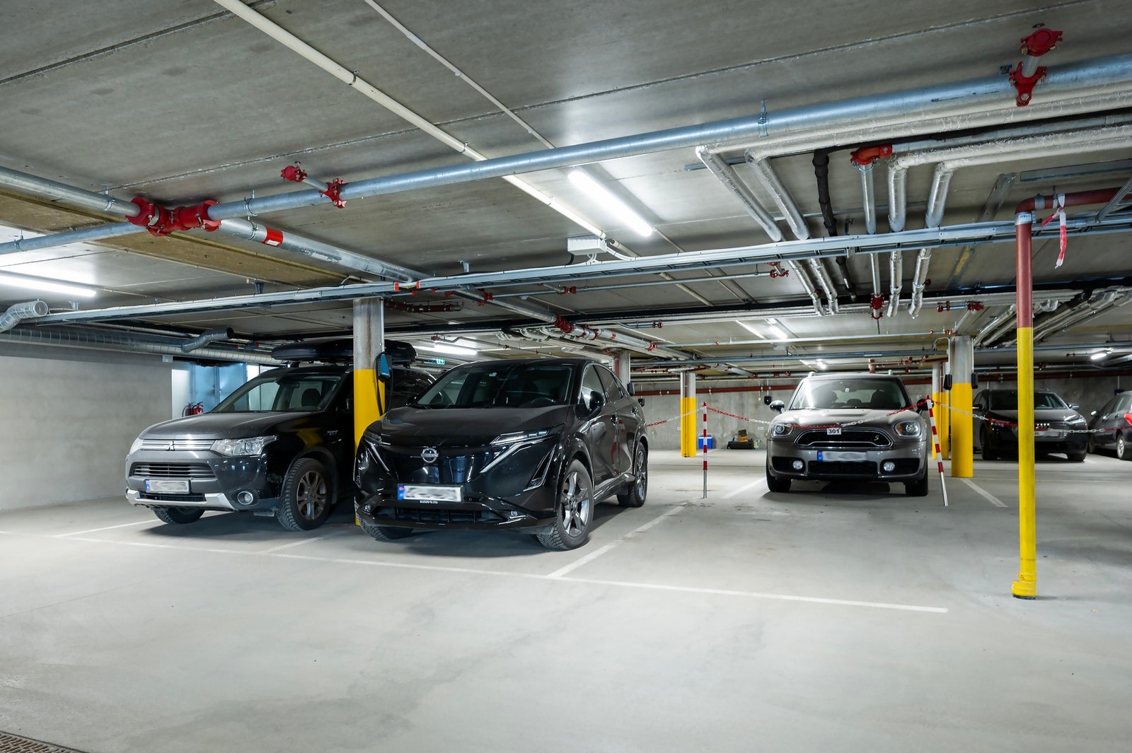 Her tar du heis rett ned til parkeringskjelleren! Galleribilde