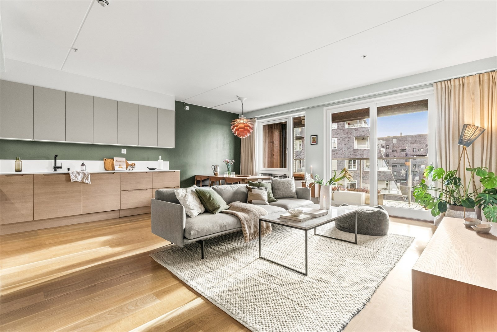 Her kan man enkelt etablere ulike soner for avslapning og sosialt samvær. Galleribilde