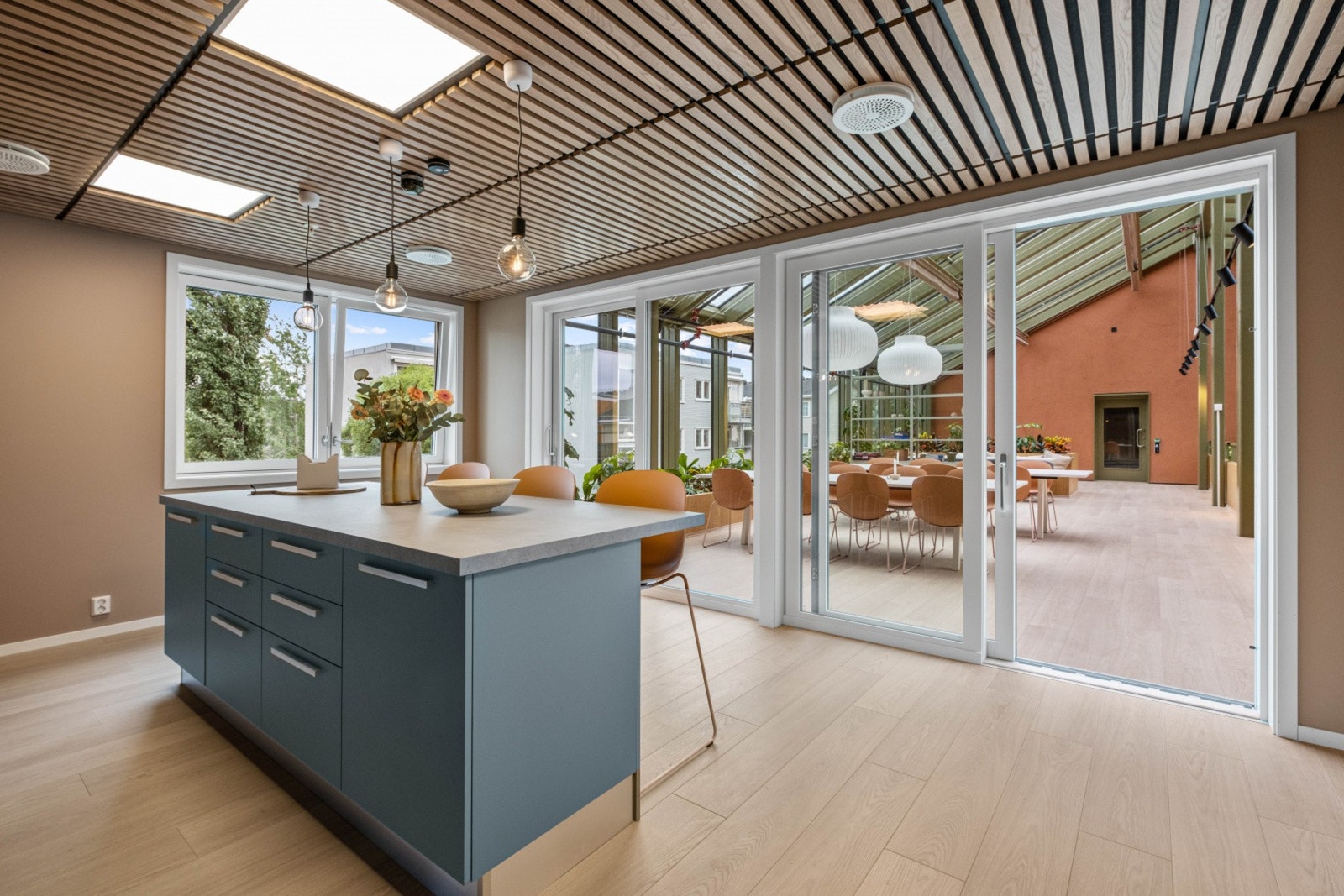 Kjøkken og mesanin. Galleribilde