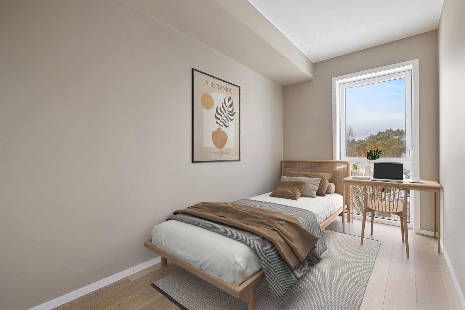 Bildet er digitalt møblert. Galleribilde