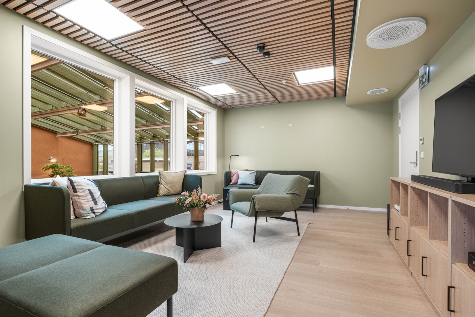 Én av to TV-soner. Galleribilde