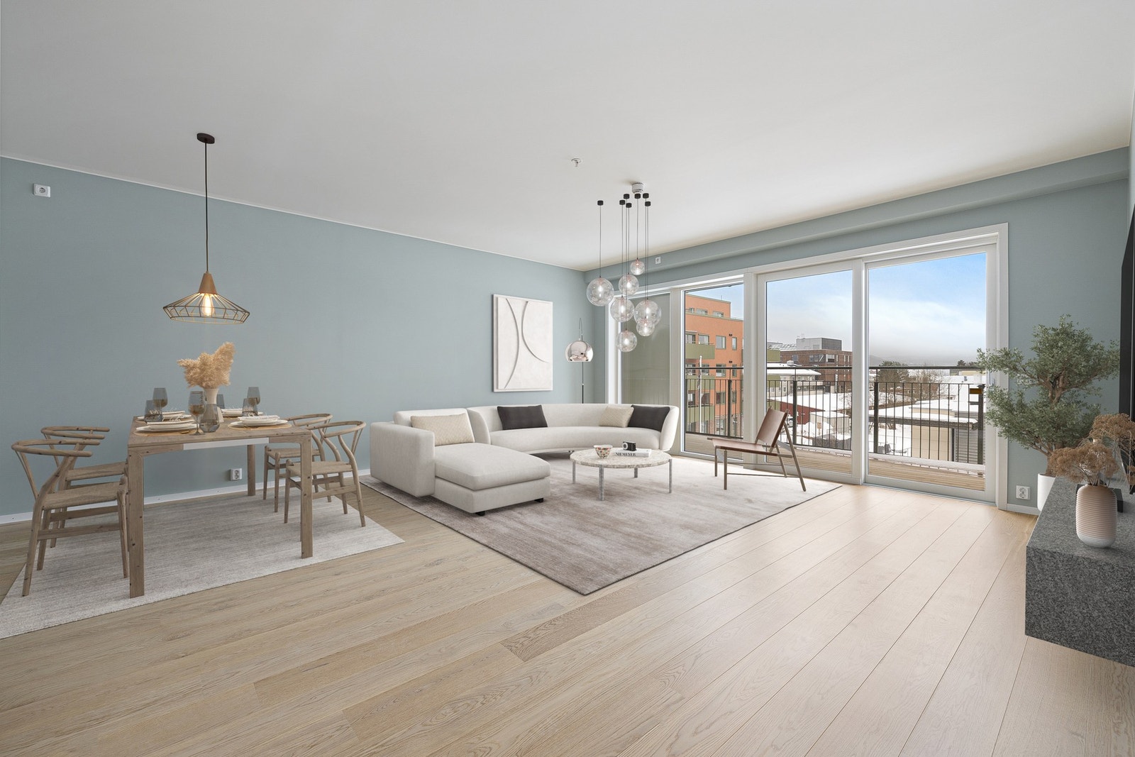 Bildet er digitalt møblert. Galleribilde