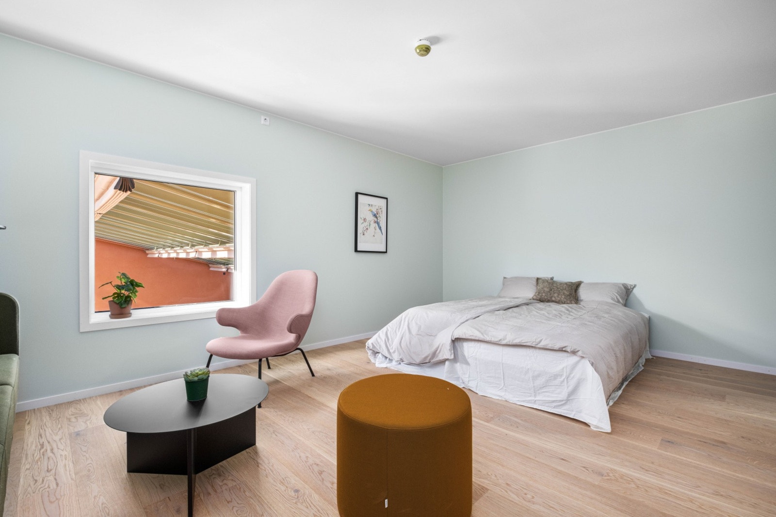 Prosjektet har to gjesterom for leie. Galleribilde