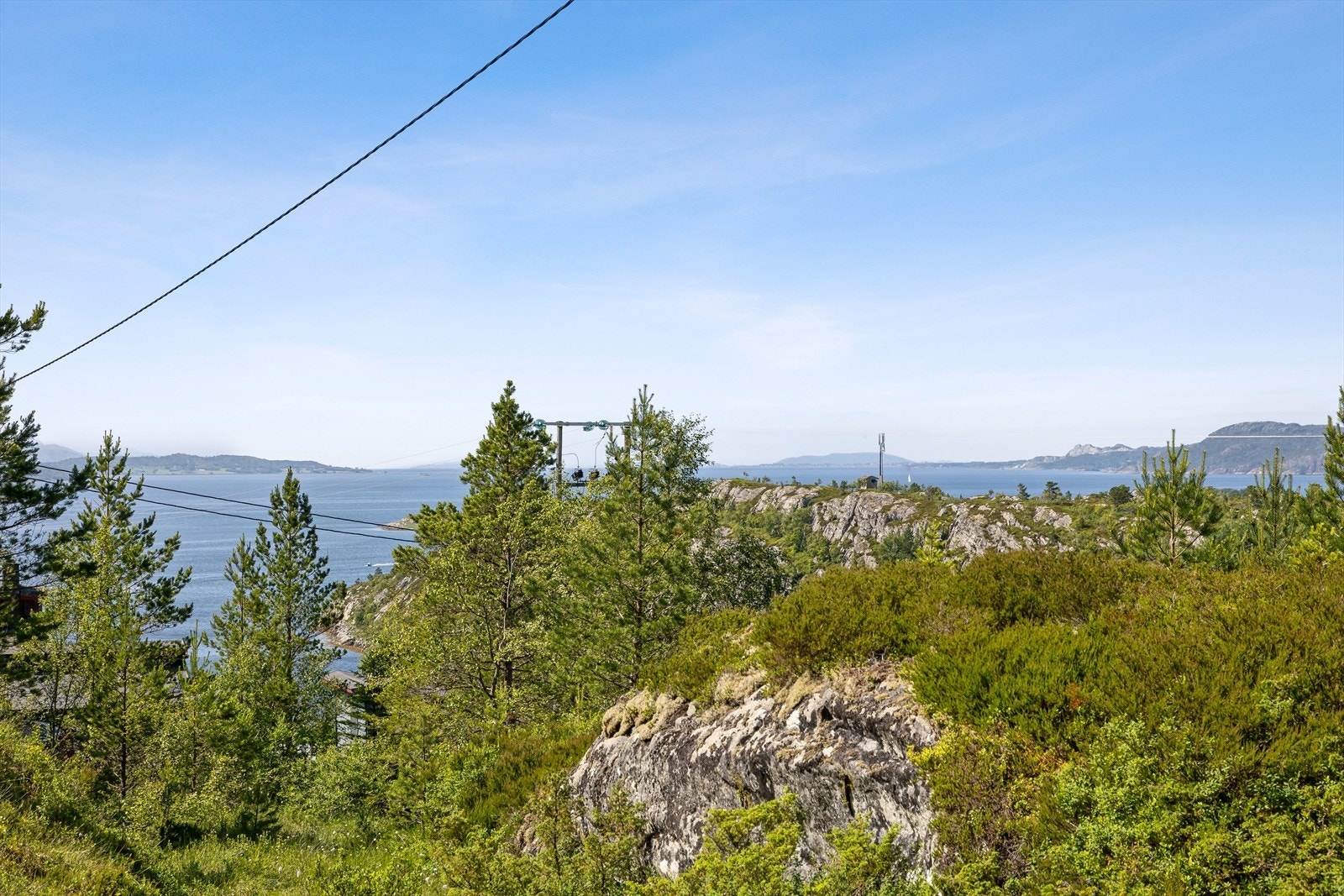 Her får du umiddelbar nærhet til flott turterreng og fantastisk utsikt. Galleribilde