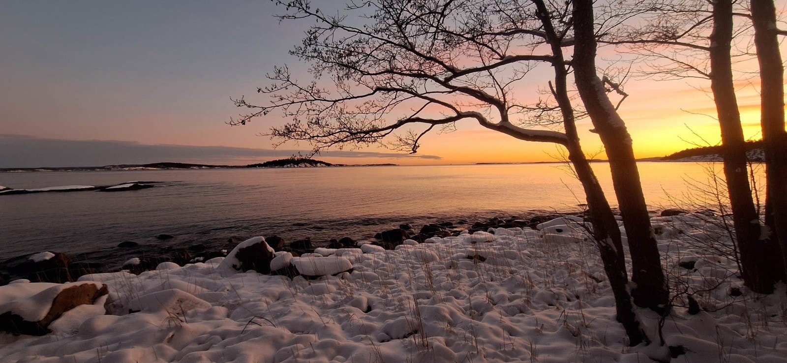 Selv om Tofte er mest kjent for sine flotte strender og idylliske sommere kan stedet også være magisk om vinteren Galleribilde