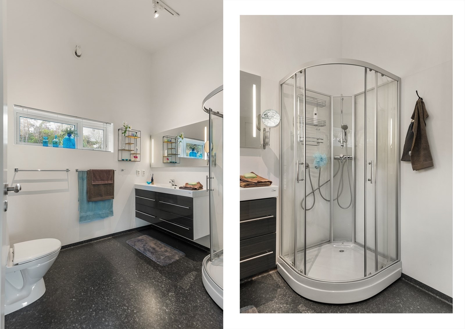 Bad 2. etasje med god takhøyde. Galleribilde