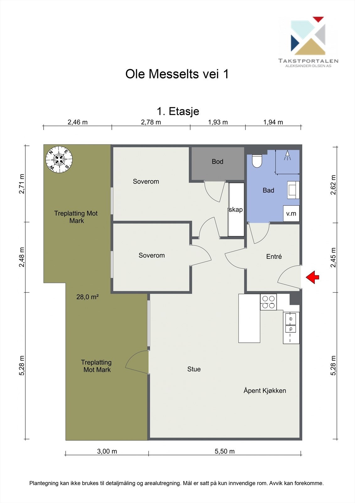 Plantegning. Galleribilde