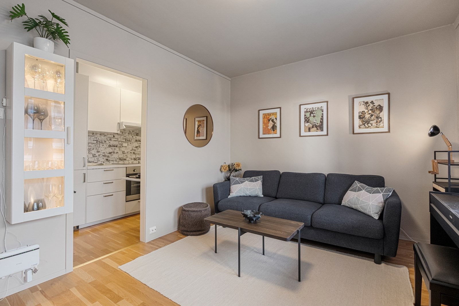 God stue med god plass til sofagruppe. Galleribilde