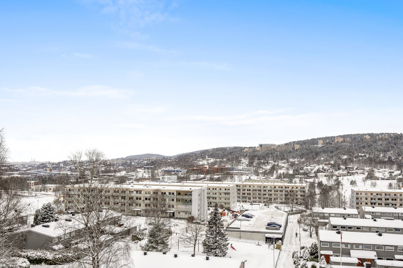 Flott utsikt Galleribilde