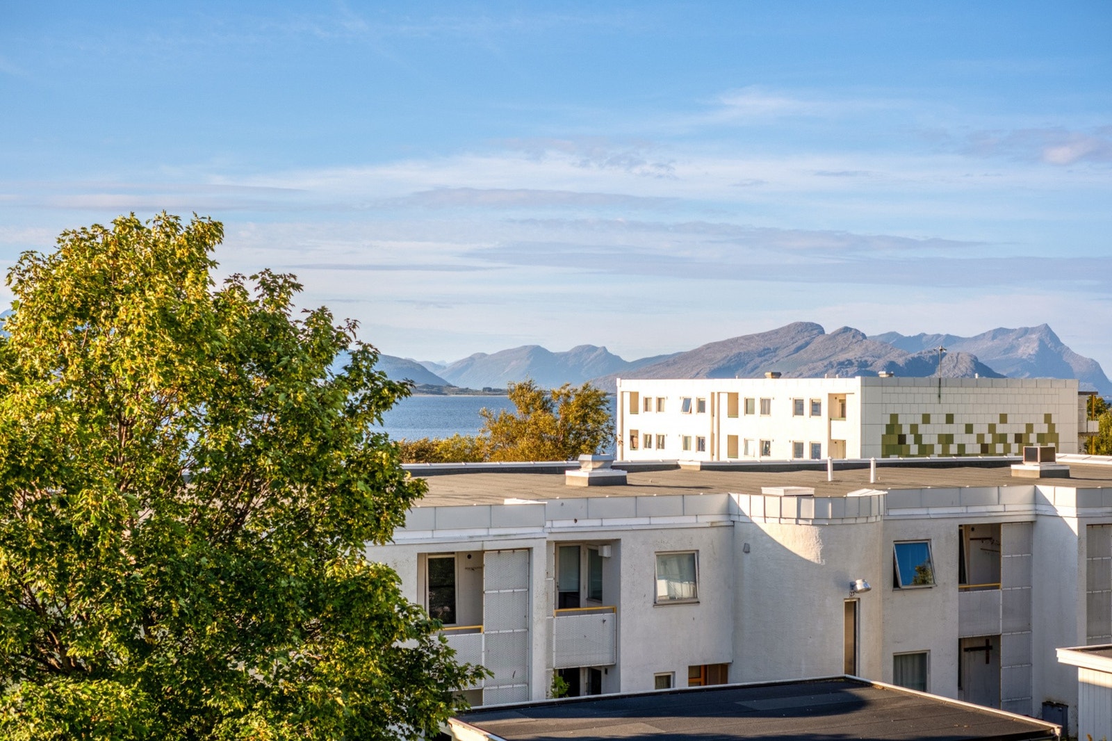 I borettslaget er det fellesparkering med muligheter for lading av elbil. Galleribilde