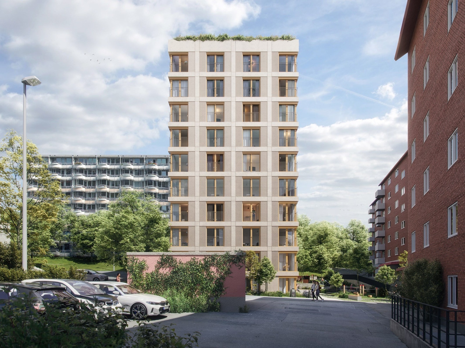 Om prosjektet | Over Torshov består av lyse, luftige selveierleiligheter med gjennomtenkte planløsninger. Her får du moderne komfort i en urban beliggenhet, med flotte fasiliteter som en stor felles takhage, heis og sykkelparkering. Avvik kan forekomme. Galleribilde