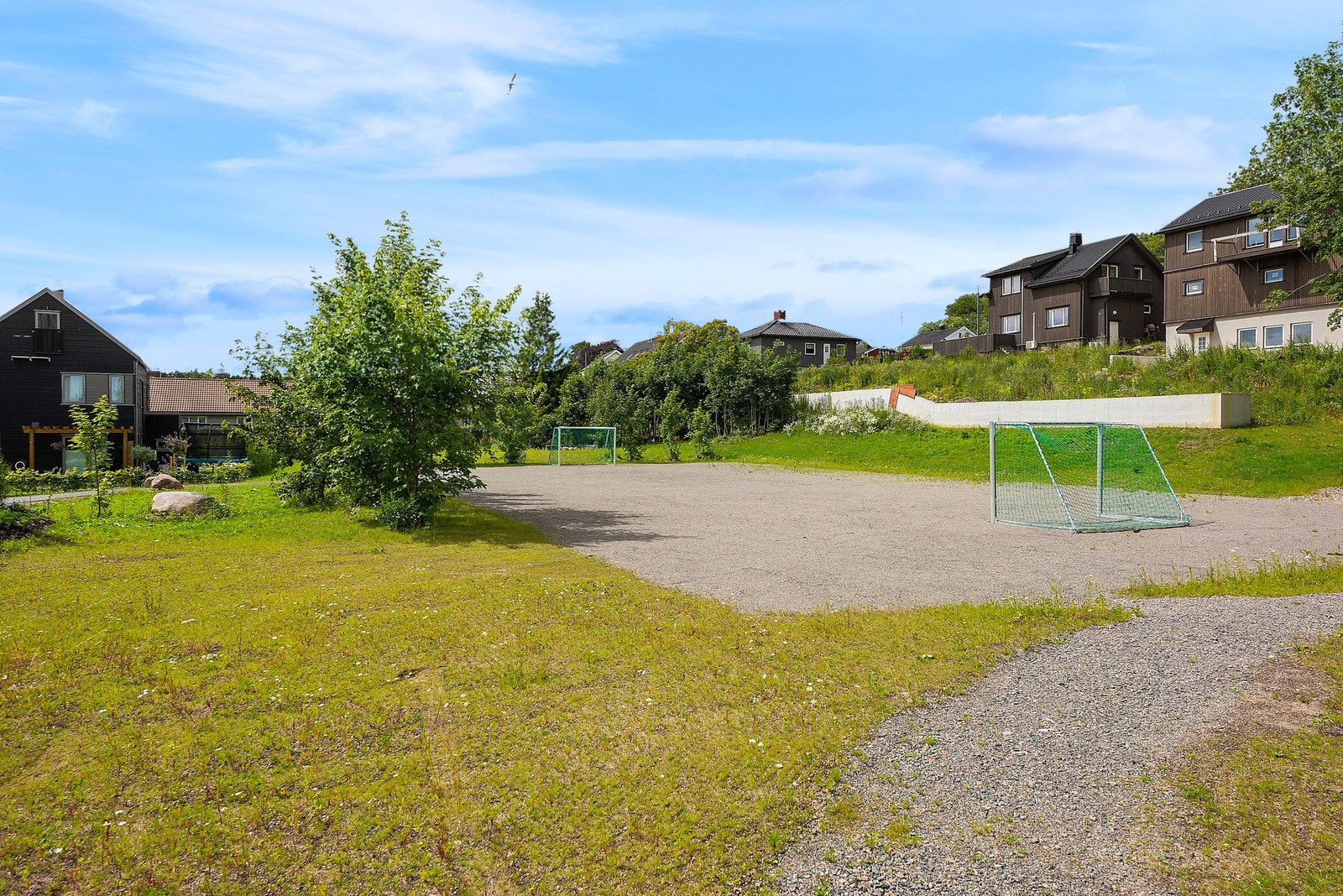 I nabolaget er det lagt til rette for aktivitet og sosialisering Galleribilde