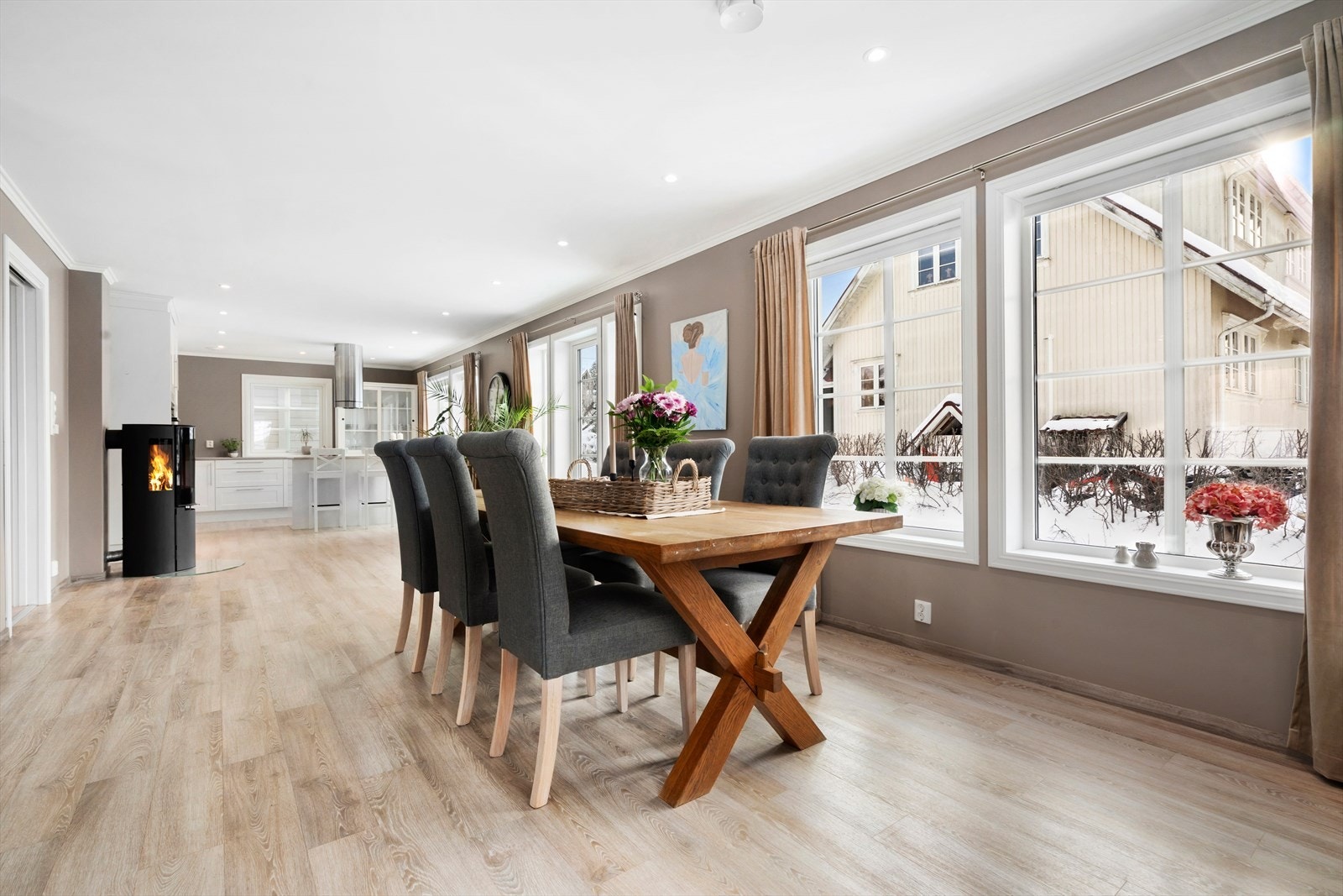 Her kan man innrede og skape egne soner. Galleribilde