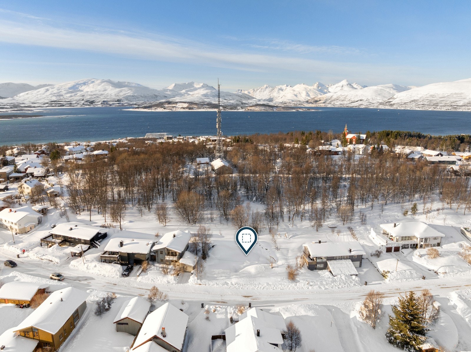 En flott, sentral og solrik boligtomt. Galleribilde