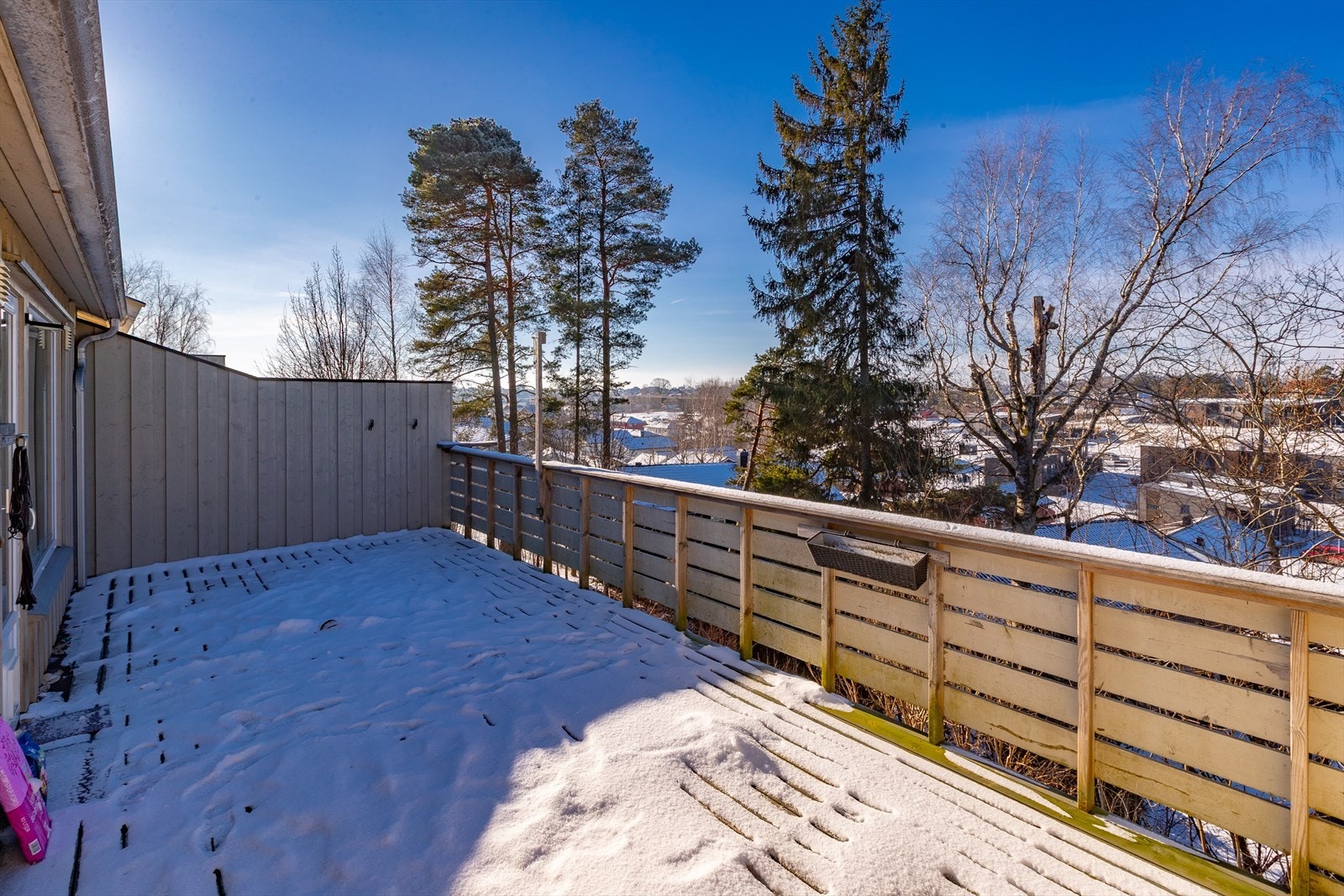 Utsikt fra veranda Galleribilde