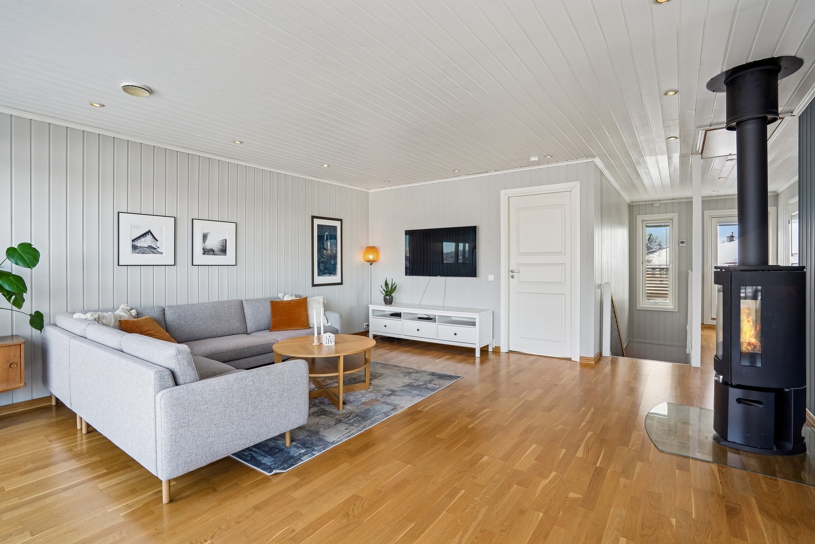 Delikate farger gir en behagelig og innbydende ro Galleribilde