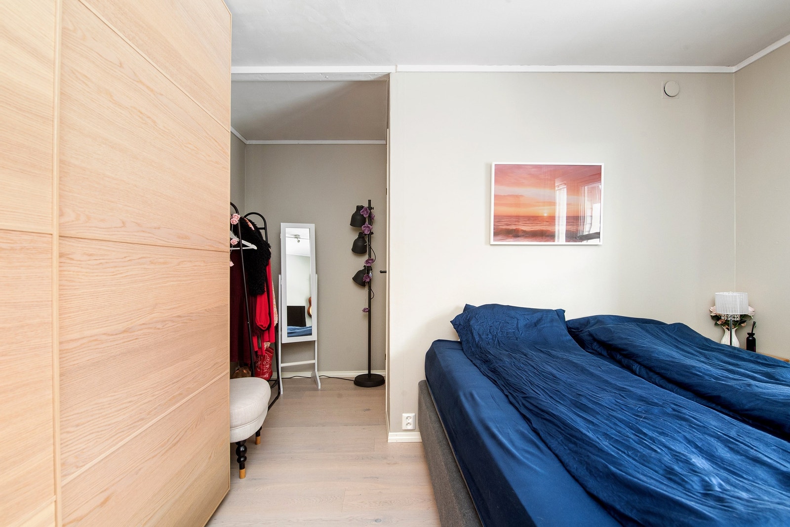 En del av boden er tatt inn i soverommet (ikke omsøkt) Galleribilde