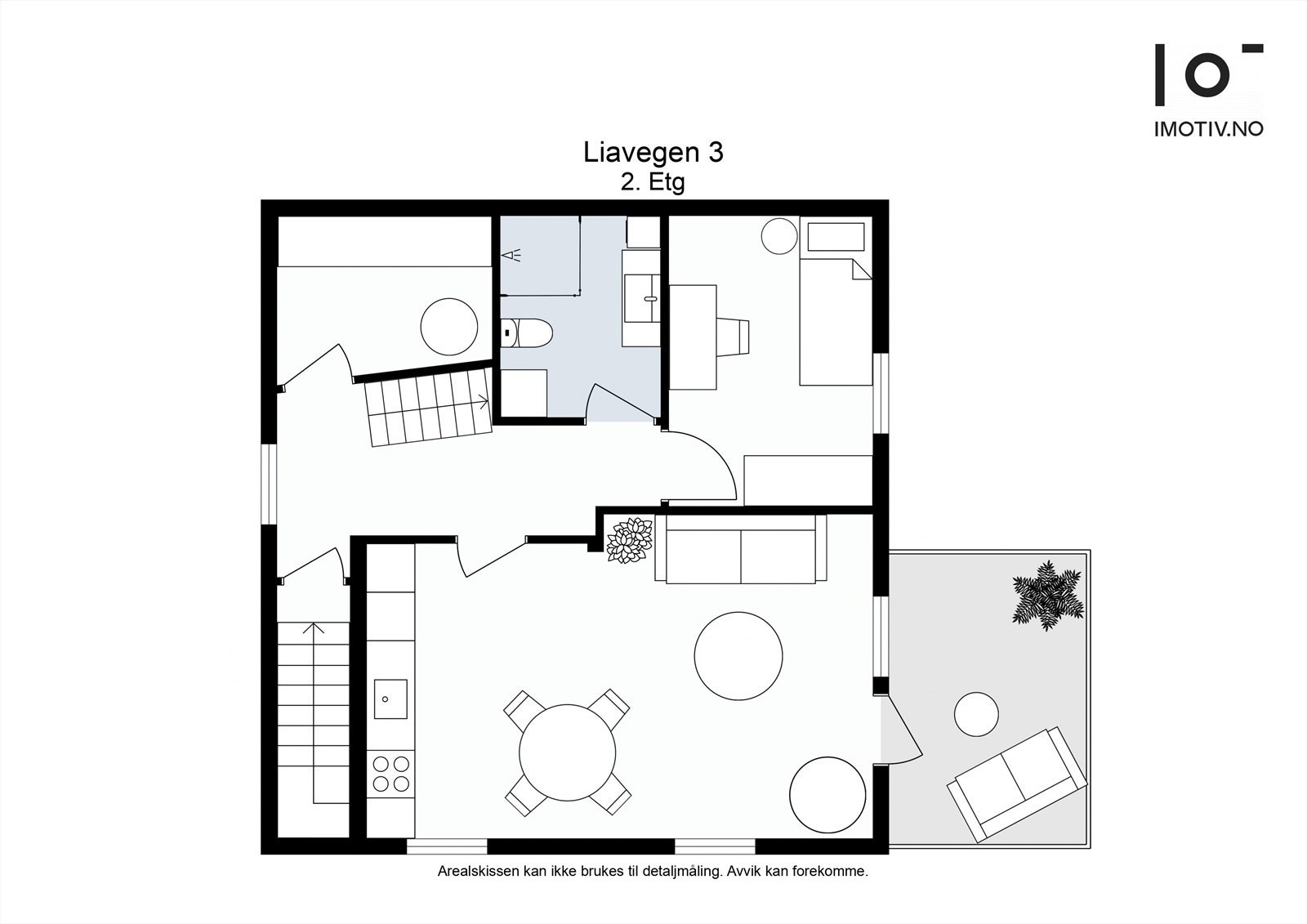Plantegning 2. etasje Galleribilde
