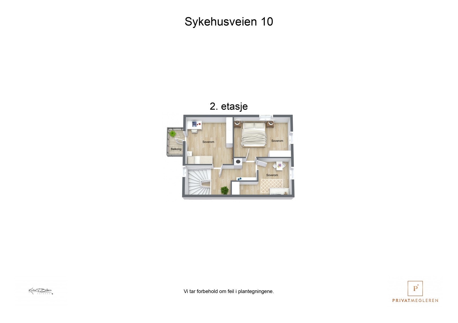 Plantegning 2. etasje Galleribilde