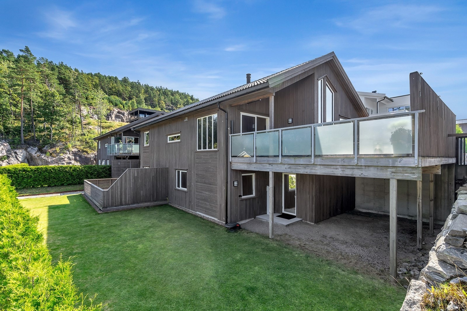 Pent opparbeidet tomt Galleribilde