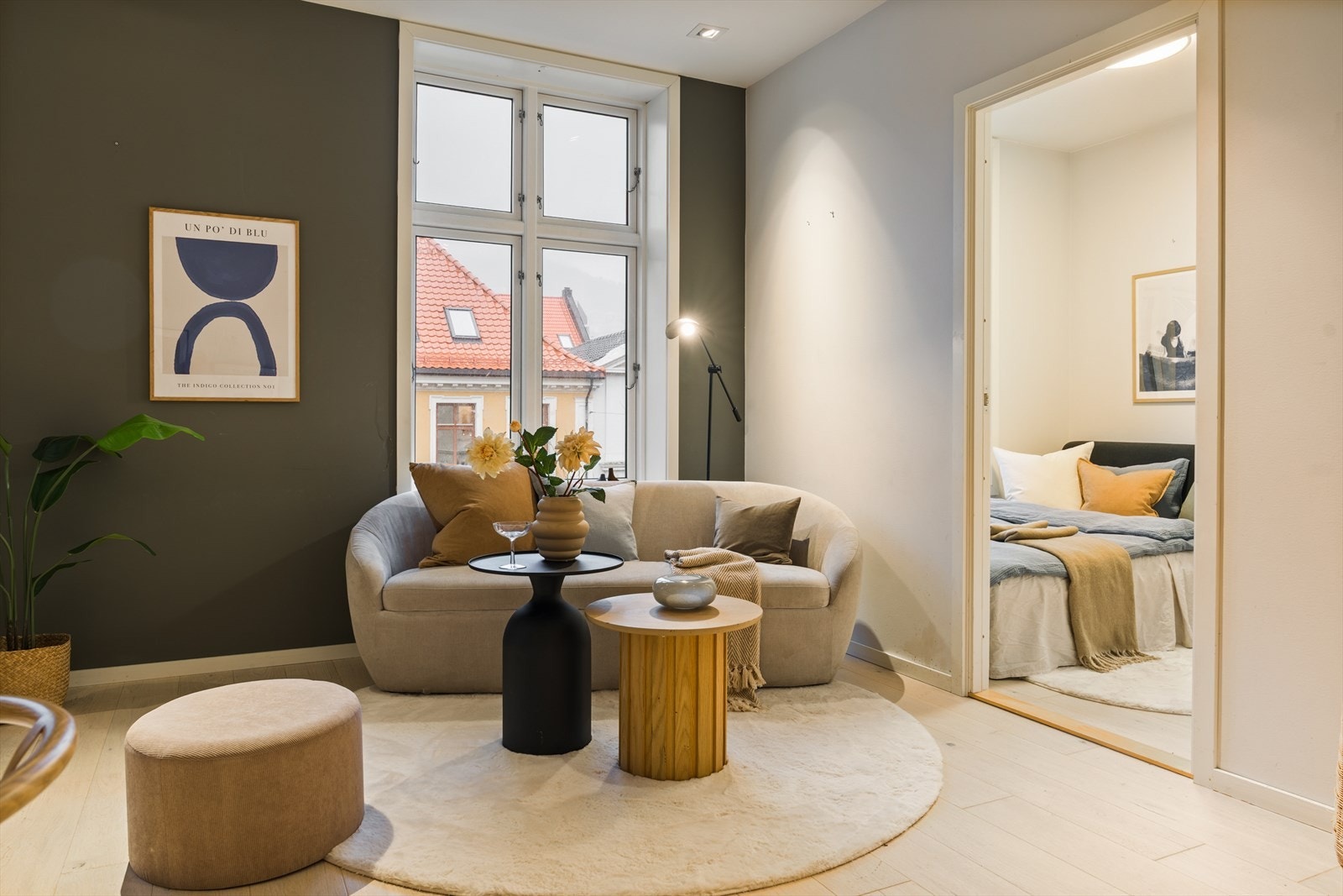 Vi beveger oss videre til første soverom. Galleribilde